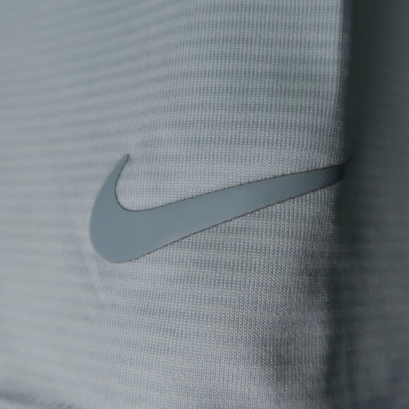 NikeGolf Dri-Fit Gray OC Striped Stretch Performance Polo (XL) NICE ⛳️ - Picture 6 of 9